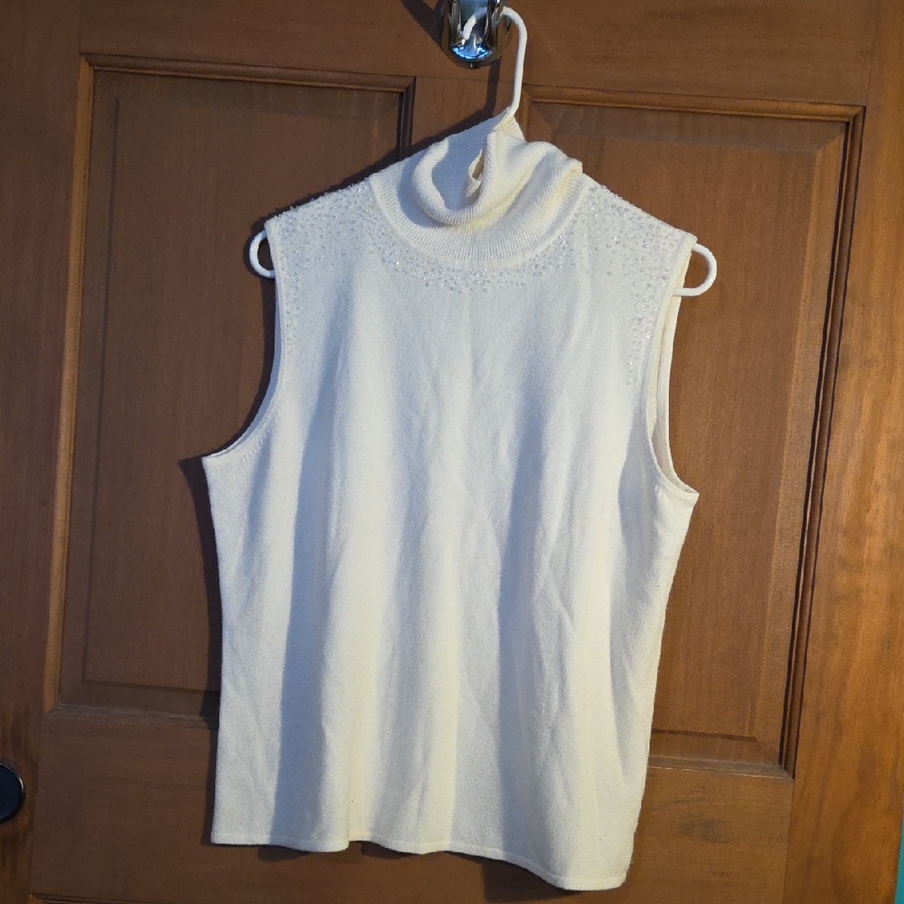 Designers Originals Ivory Knit Turtleneck